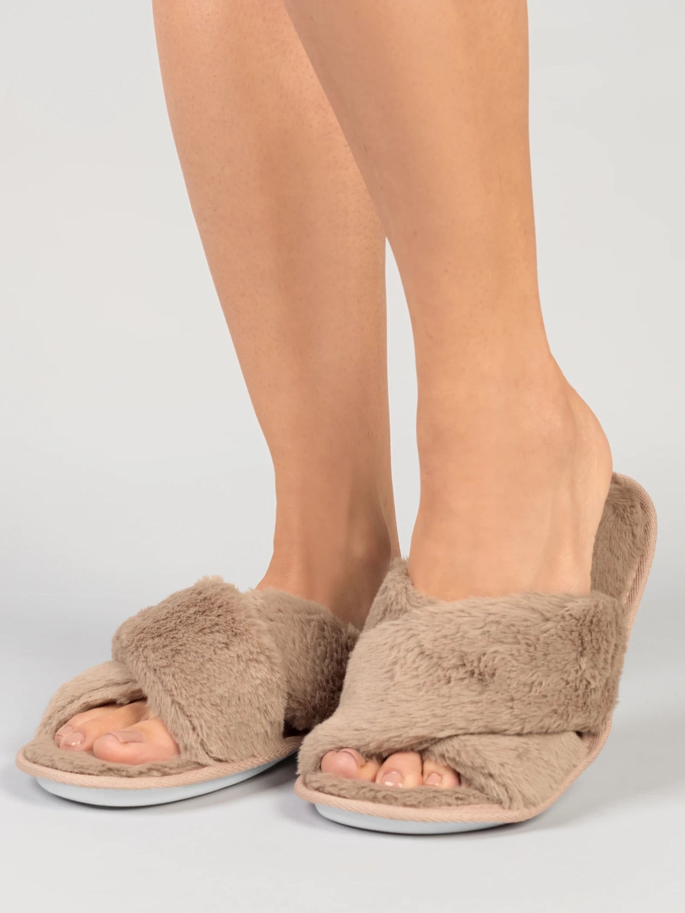 Calida slippers natural beige