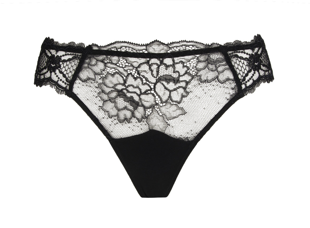 Lise Charmel Sublime en Dantelle Thong Noir