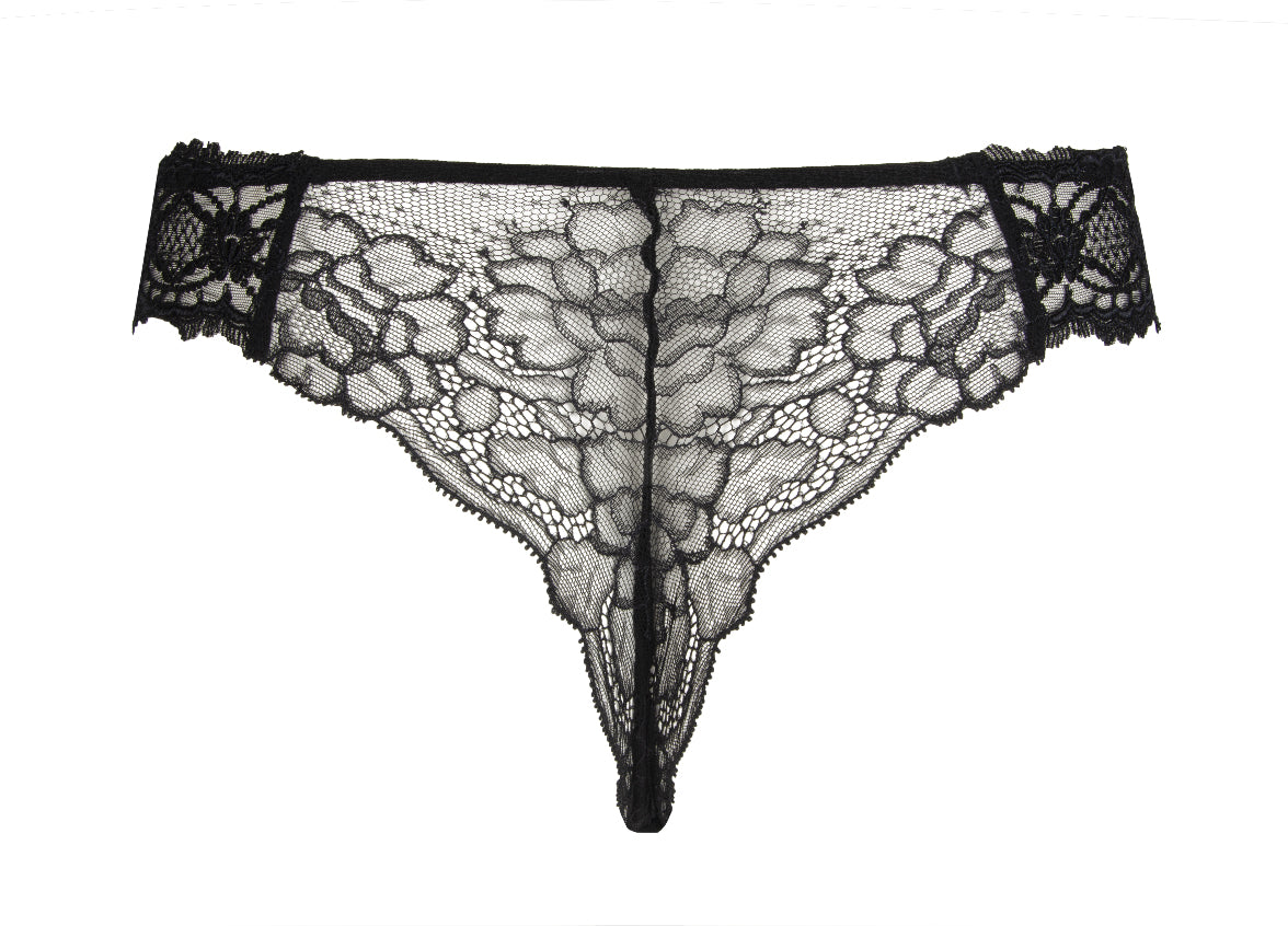 Lise Charmel Sublime en Dantelle Thong Noir