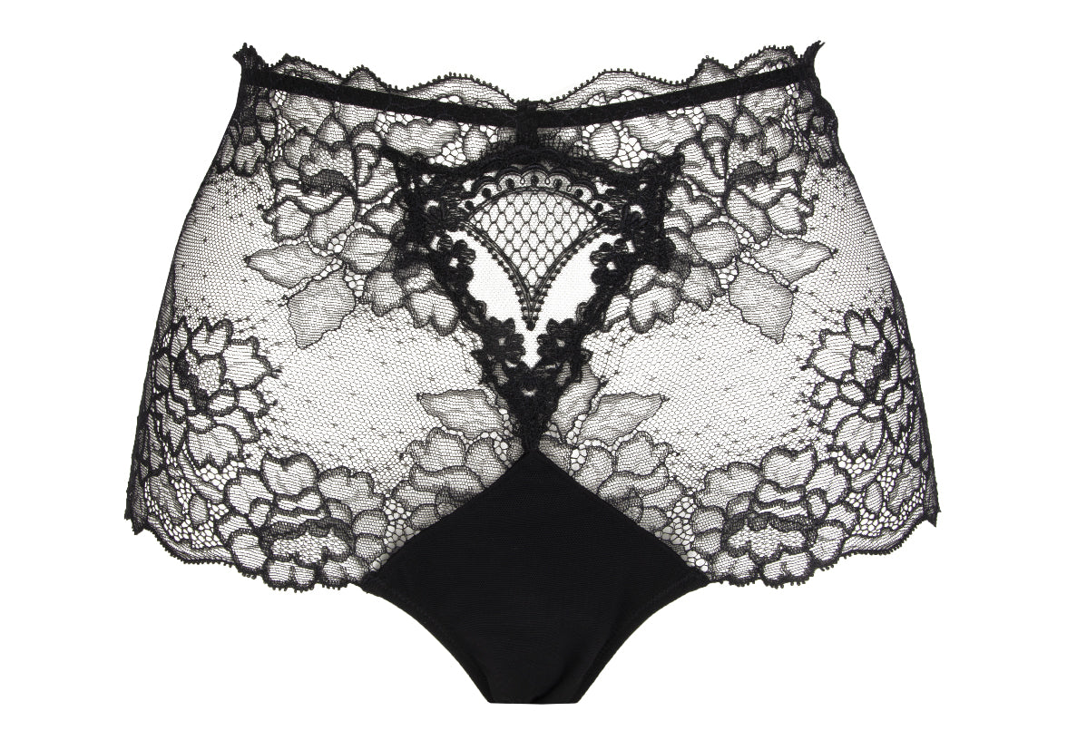 Lise Charmel Sublime en Dantelle Shorty High waist Noir