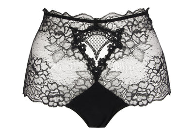 Lise Charmel Sublime en Dantelle Shorty High waist Noir