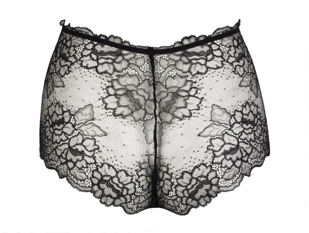 Lise Charmel Sublime en Dantelle Shorty High waist Noir
