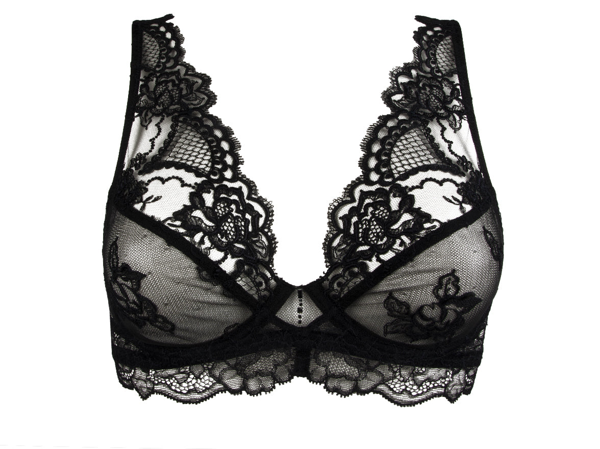 Lise Charmel Sublime en dantelle Glam bra Noir