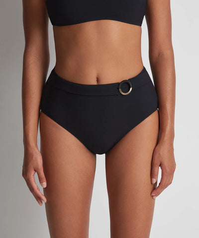 Aubade Secret Cove high-waist brief Black