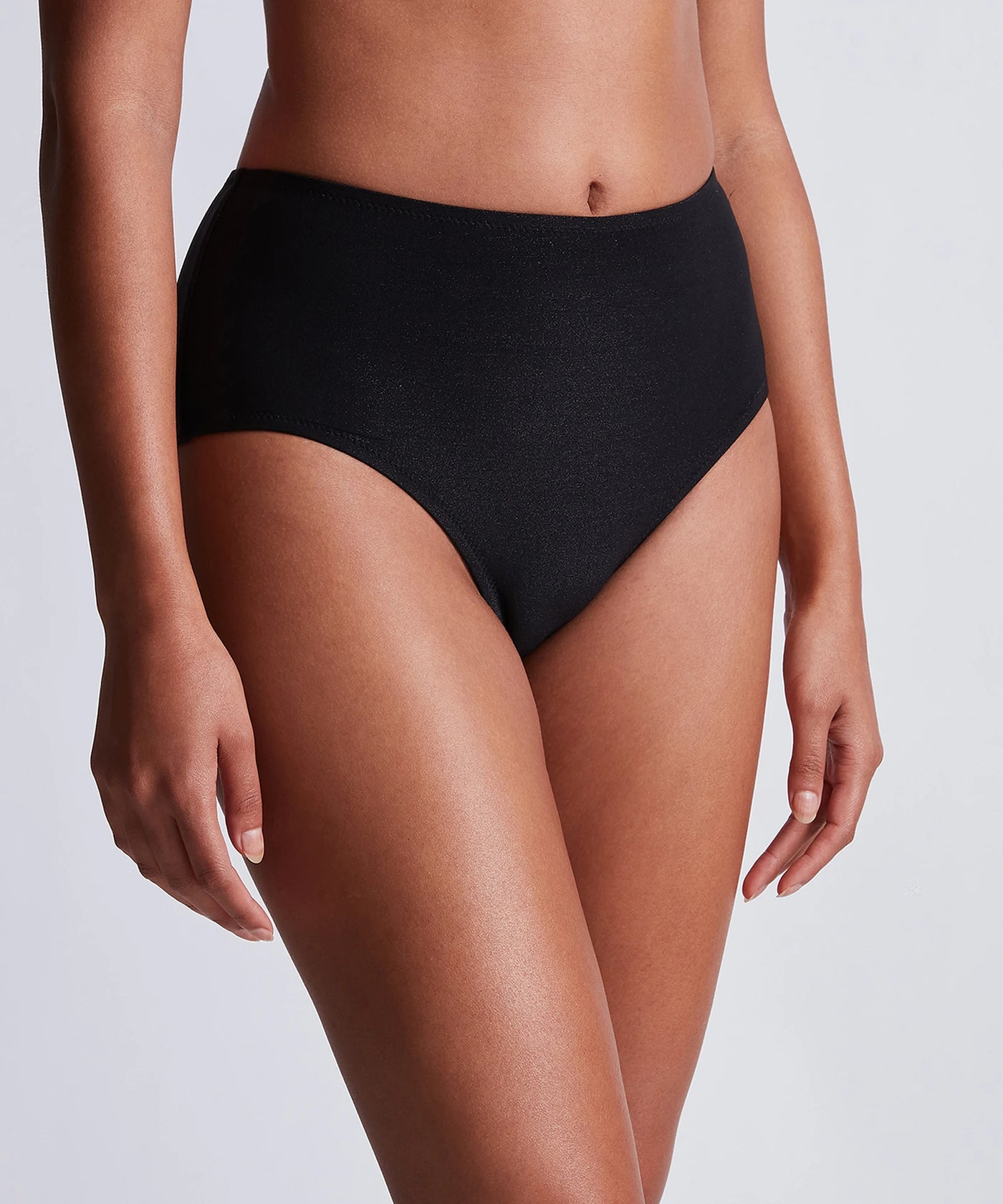 Aubade Summer Glow High-waist brief Black sand