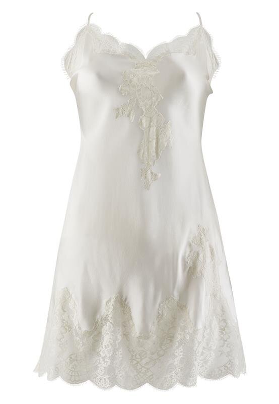 Aubade Silk nighty Nacre