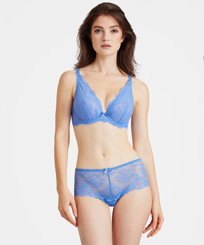 Aubade Danse Des Sens triangle plunge bra Bleuet