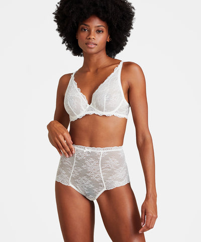 Aubade Danse Des Sens triangle plunge bra Opale