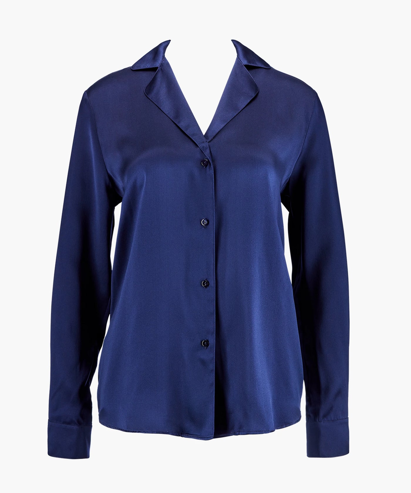 Aubade Silk Blouse Marine