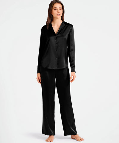 Aubade Silk Blouse Noir