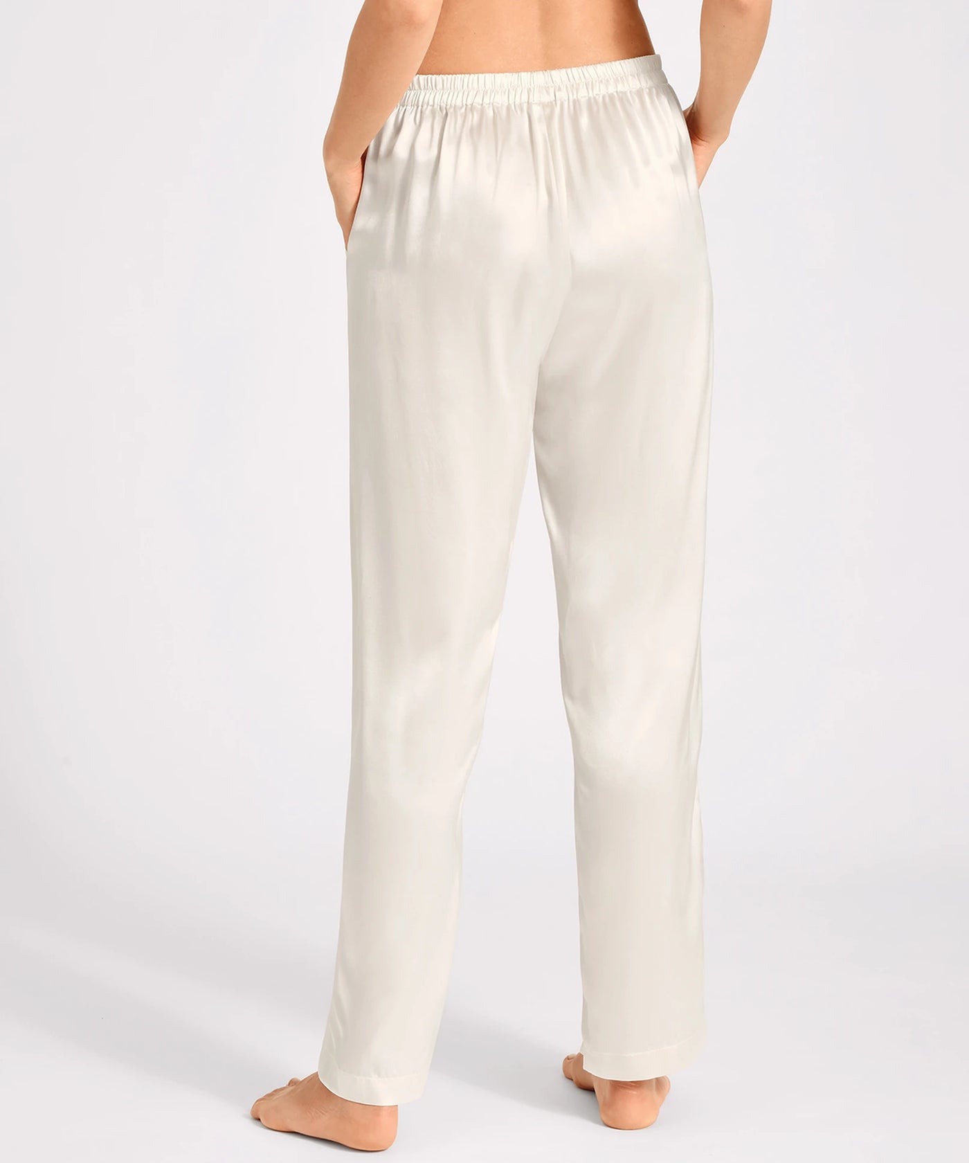 Aubade Silk Pants Nacre