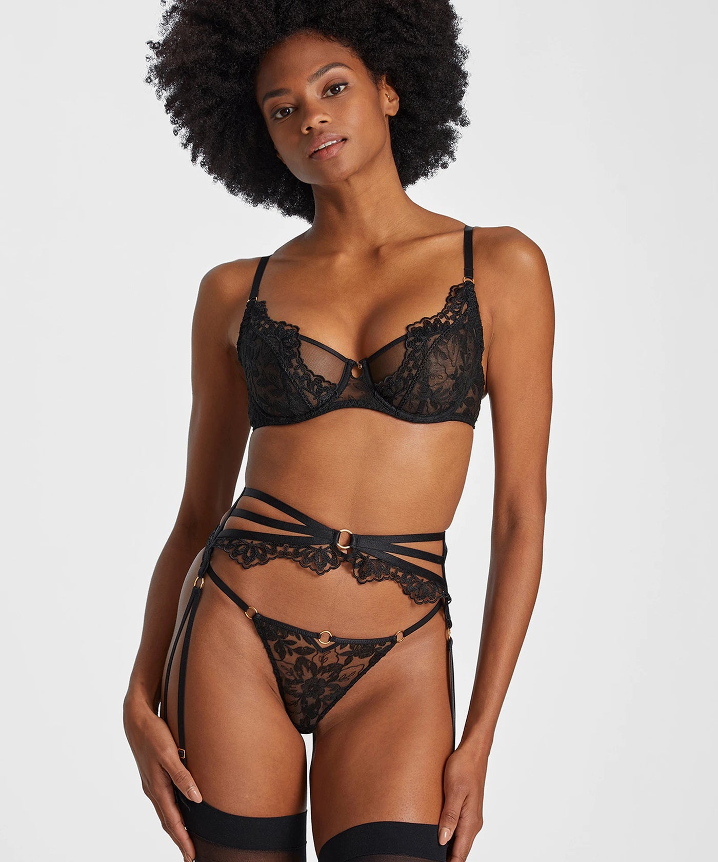 Aubade After midnight Half cup bra