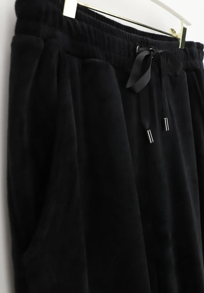 Luna di Seta Comfy Loungewear Jumpsuit Black
