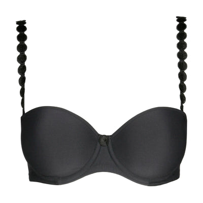 Marie Jo Tom Padded Bra strapless Charcoal