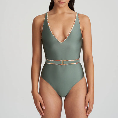 Marie Jo Swim Crete plunge swimsuit wireless