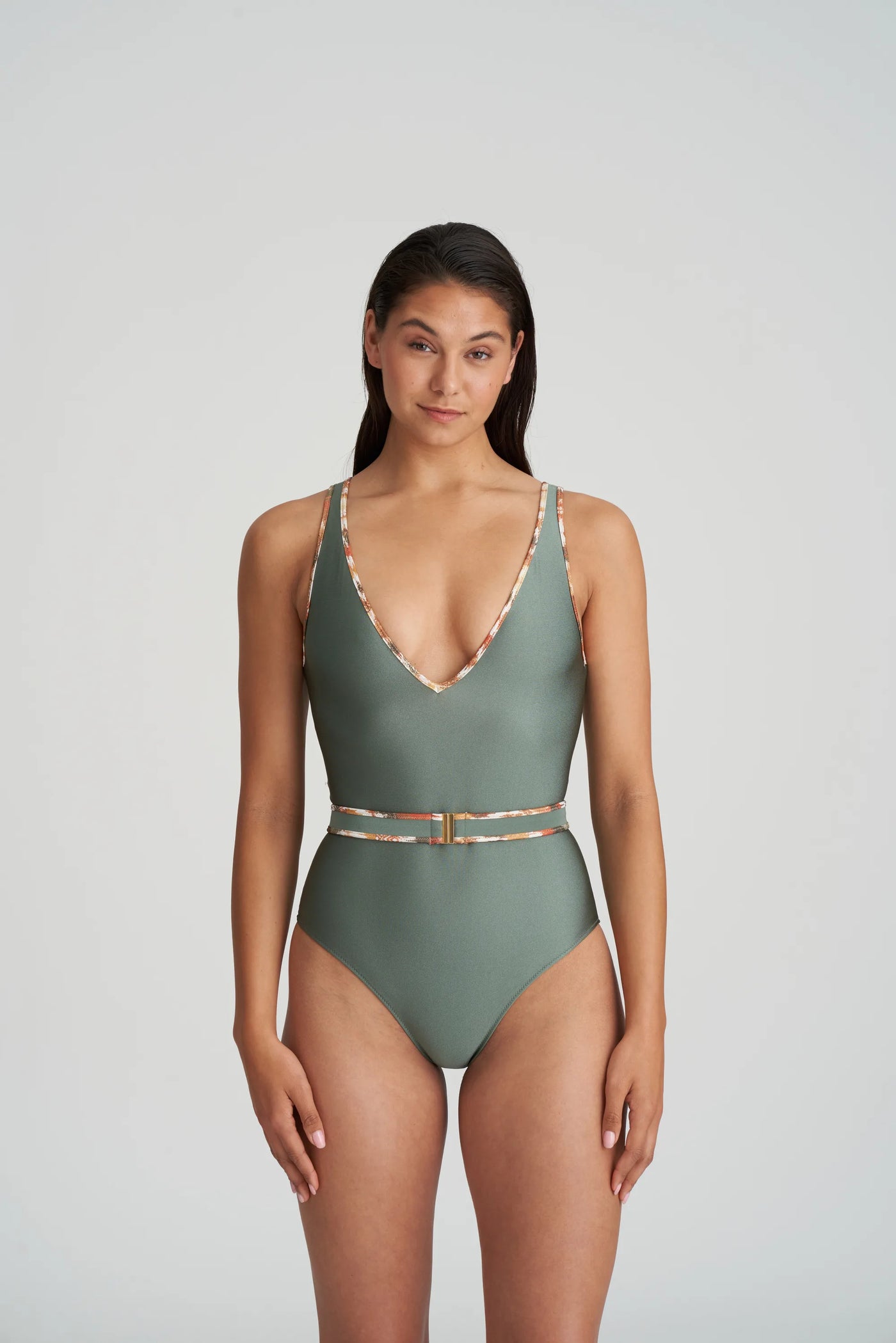 Marie Jo Swim Crete plunge swimsuit wireless