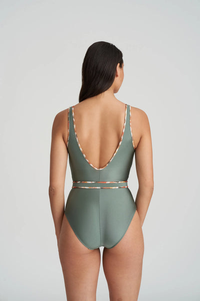 Marie Jo Swim Crete plunge swimsuit wireless