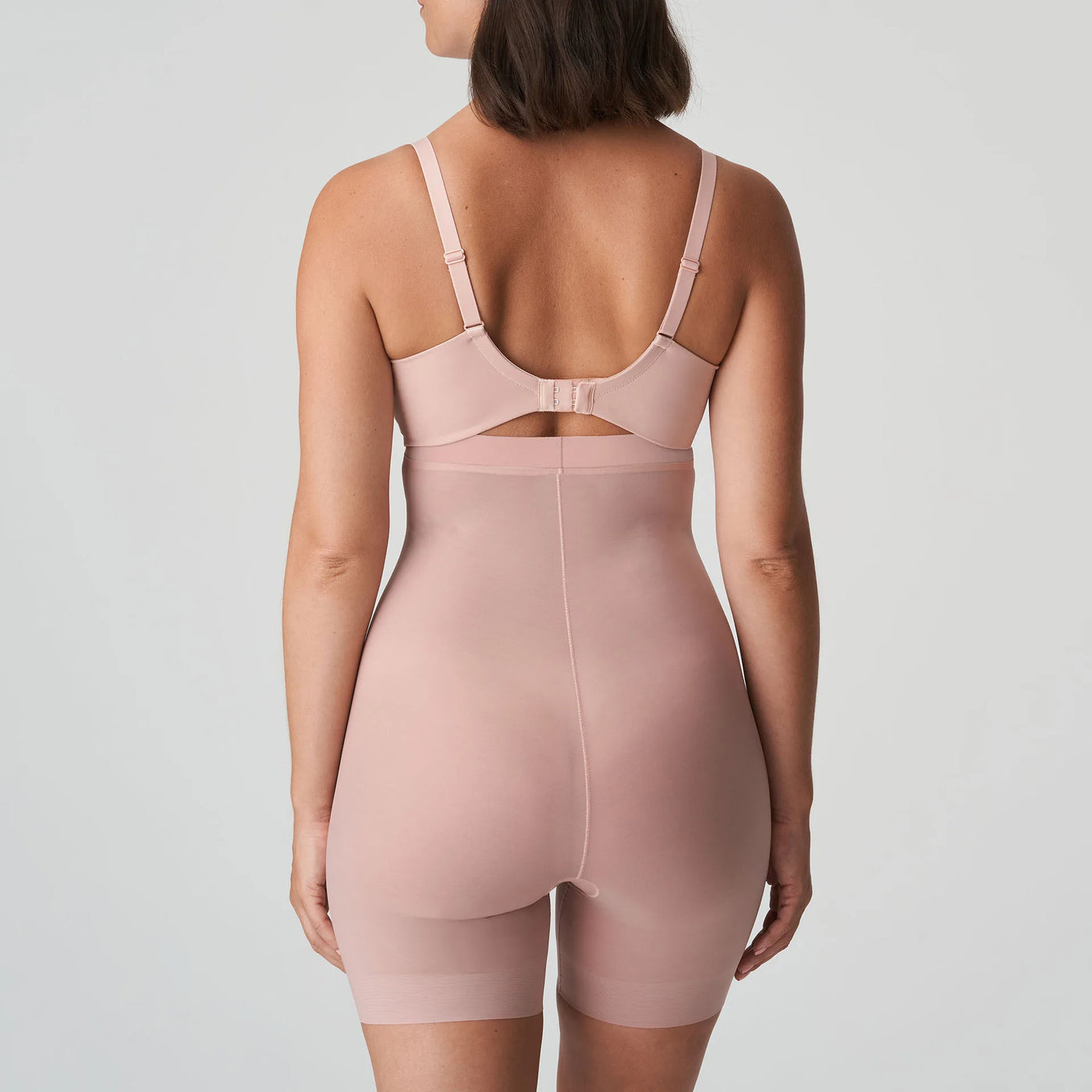 Primadonna Figuras shapewear high briefs with legs Powder rose