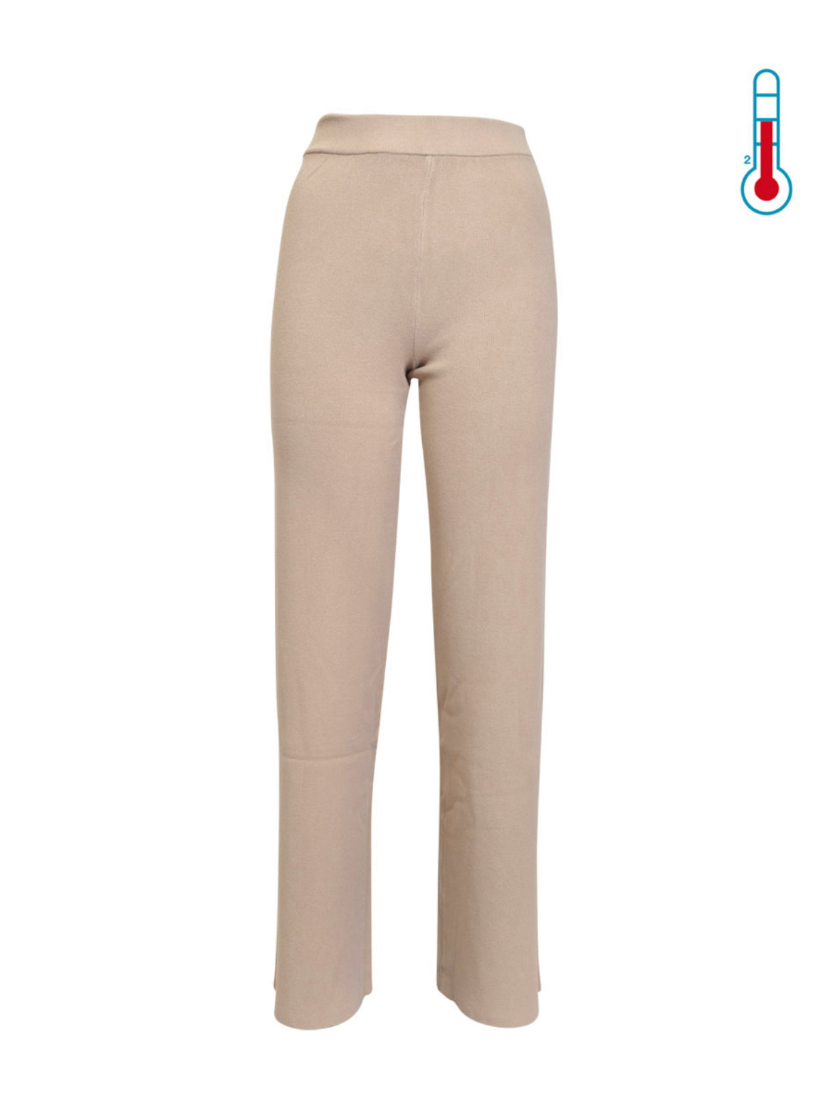 Verdissima lounge raka byxor Beige