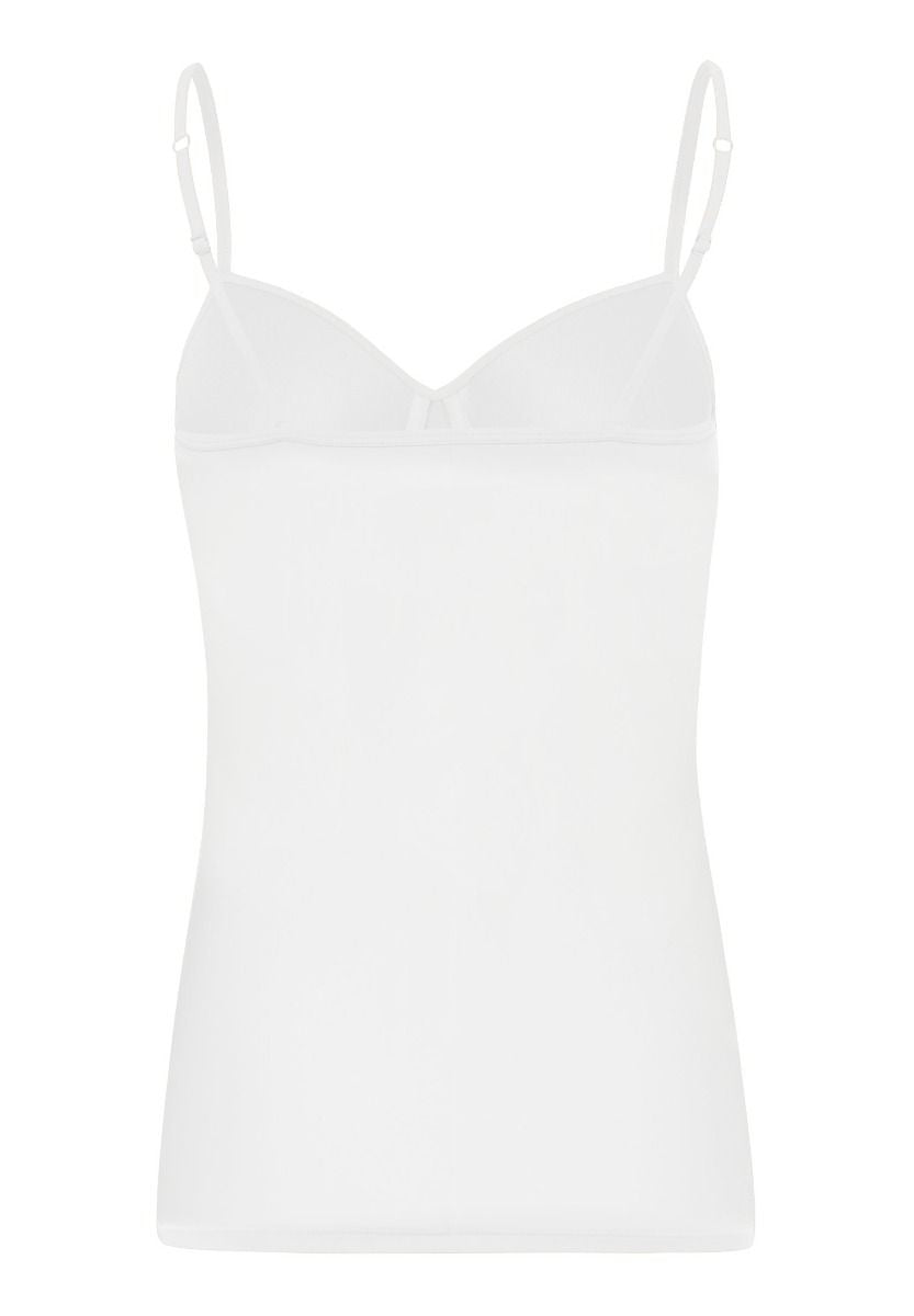 Hanro Allure padded bra camisole Off-white