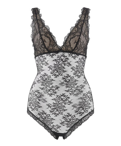 Aubade Danse des sens all lace body Noir