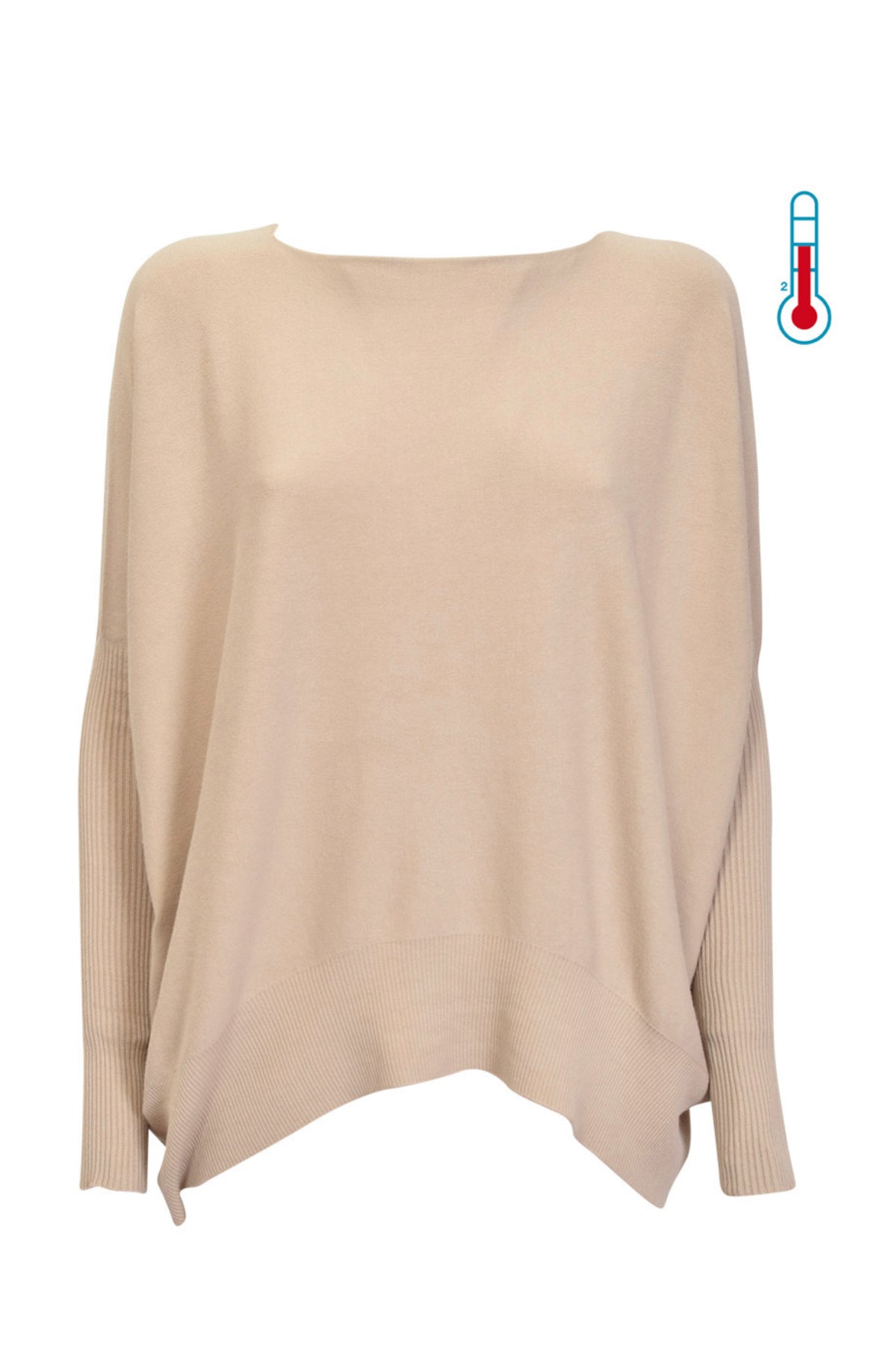 Verdissima lounge vid tröja Beige