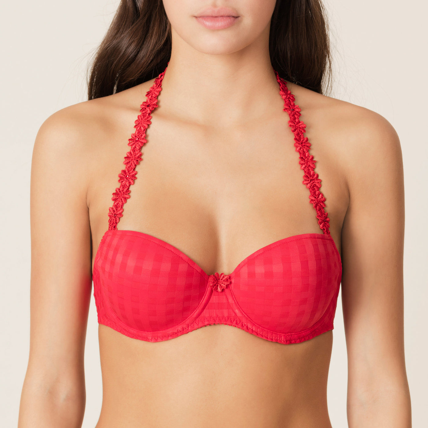 Marie Jo Avero Padded Bra Balcony Scarlet